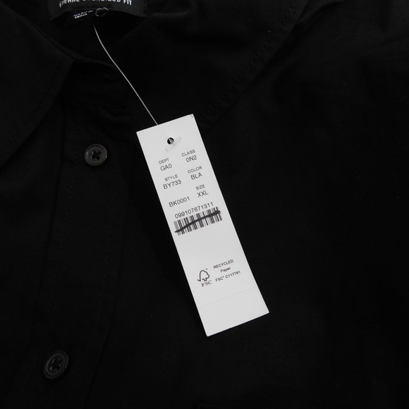 NWT!! J. CREW Étienne Oversized Shirt Lightweight Oxford Solid Black Etienne XXL - Picture 14 of 16